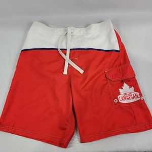 Molson Canadian  Swim Trunks Shorts Mens Medium